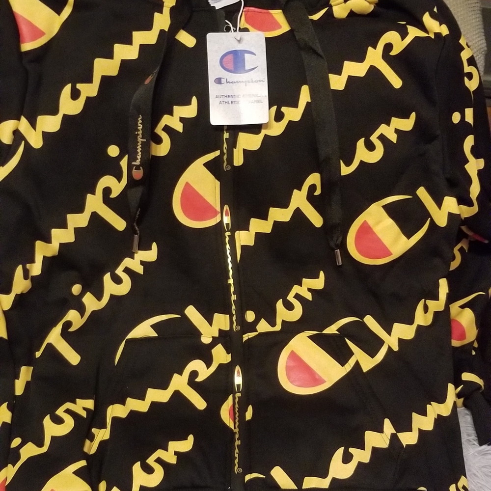 BNWT Black & Gold Champion 2 Piece Suit